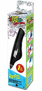 Картридж для 3D ручки из серии Вертикаль, черный (Redwood, 161069)